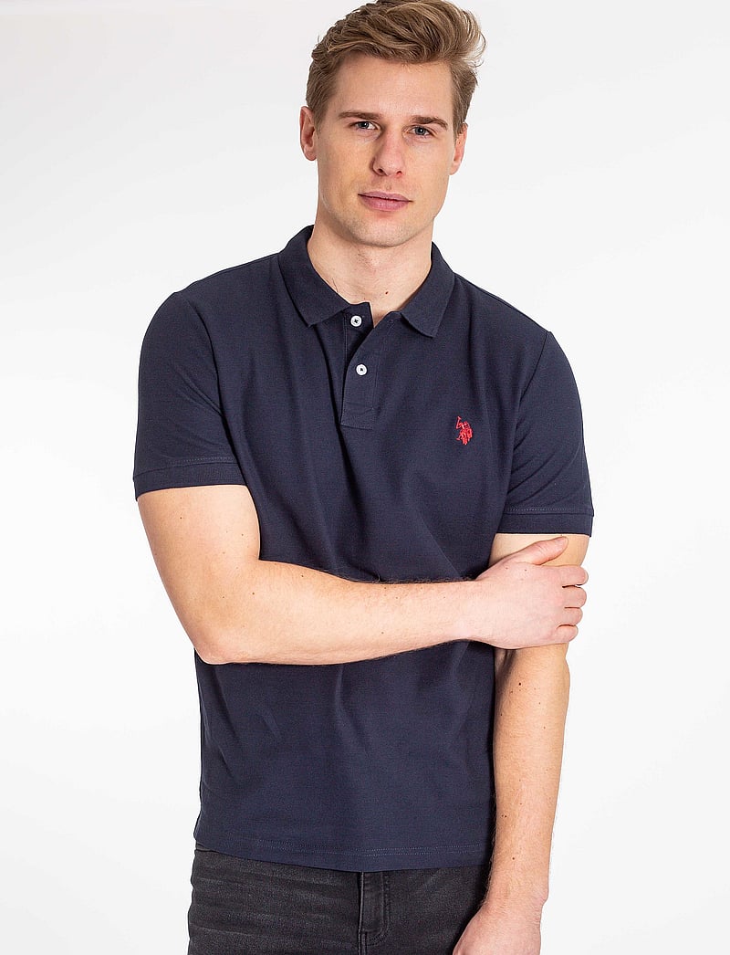 U.S. Polo Assn. - USPA Polo Alfred Men - short-sleeved polos - navy - 0