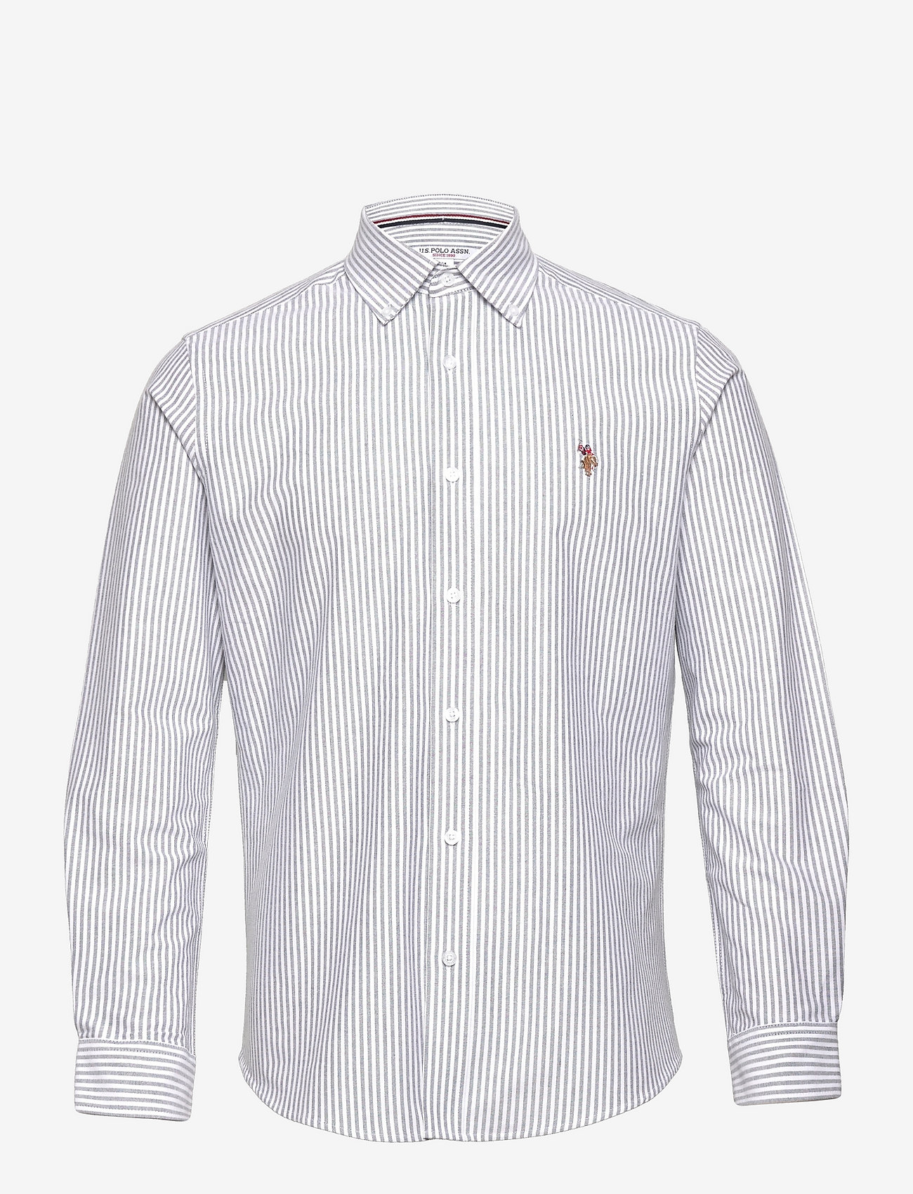 U.S. Polo Assn. - USPA Shirt Armin Men - laisvalaikio marškiniai - dark sapphire stripe - 0