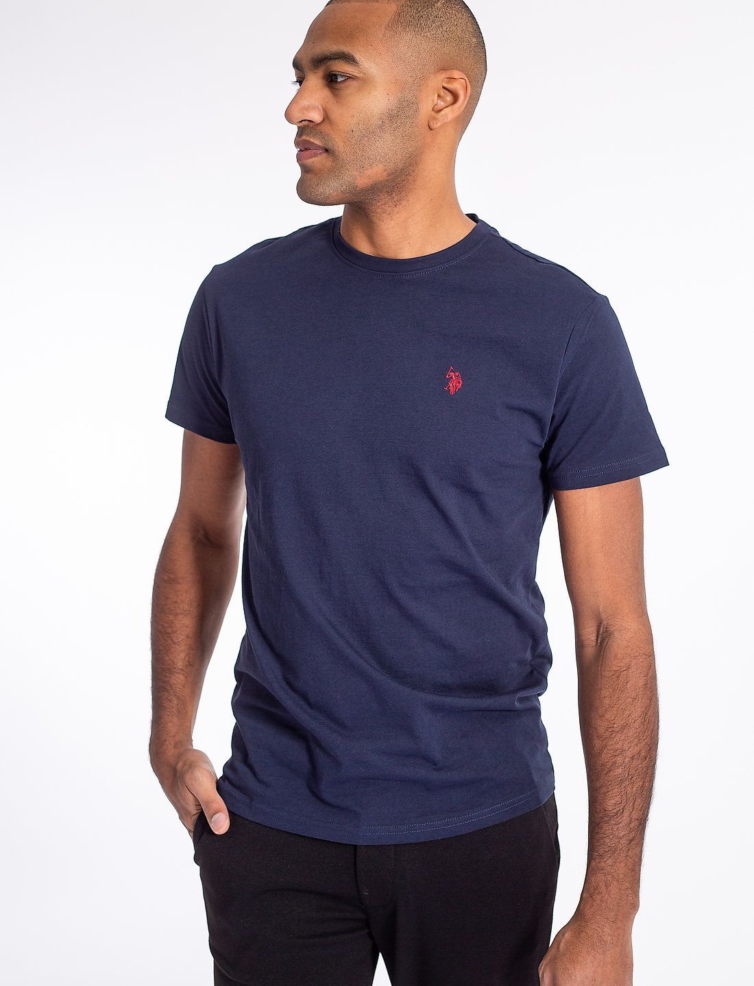 U.S. Polo Assn. - USPA T-Shirt Arjun Men - kortærmede t-shirts - dark sapphire - 3