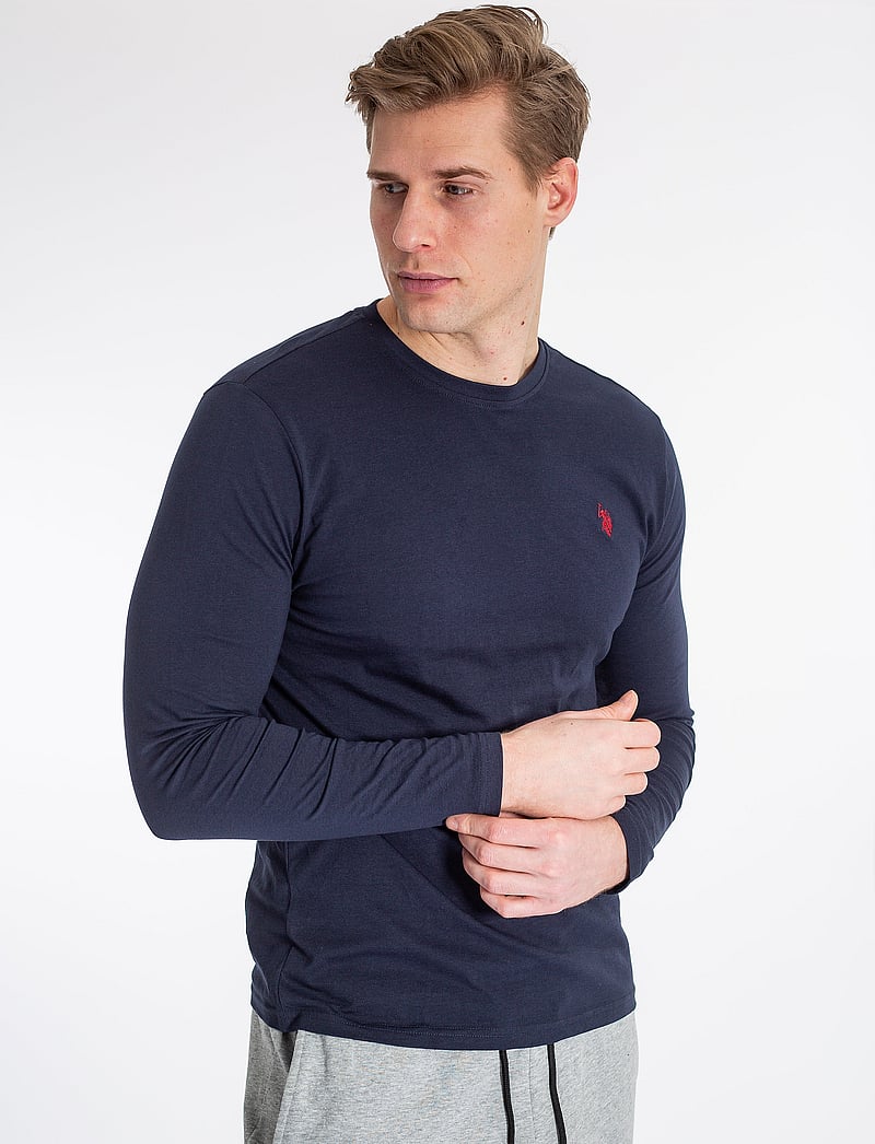 U.S. Polo Assn. - USPA T-Shirt LS Brolin Men - langærmede t-shirts - dark sapphire - 0