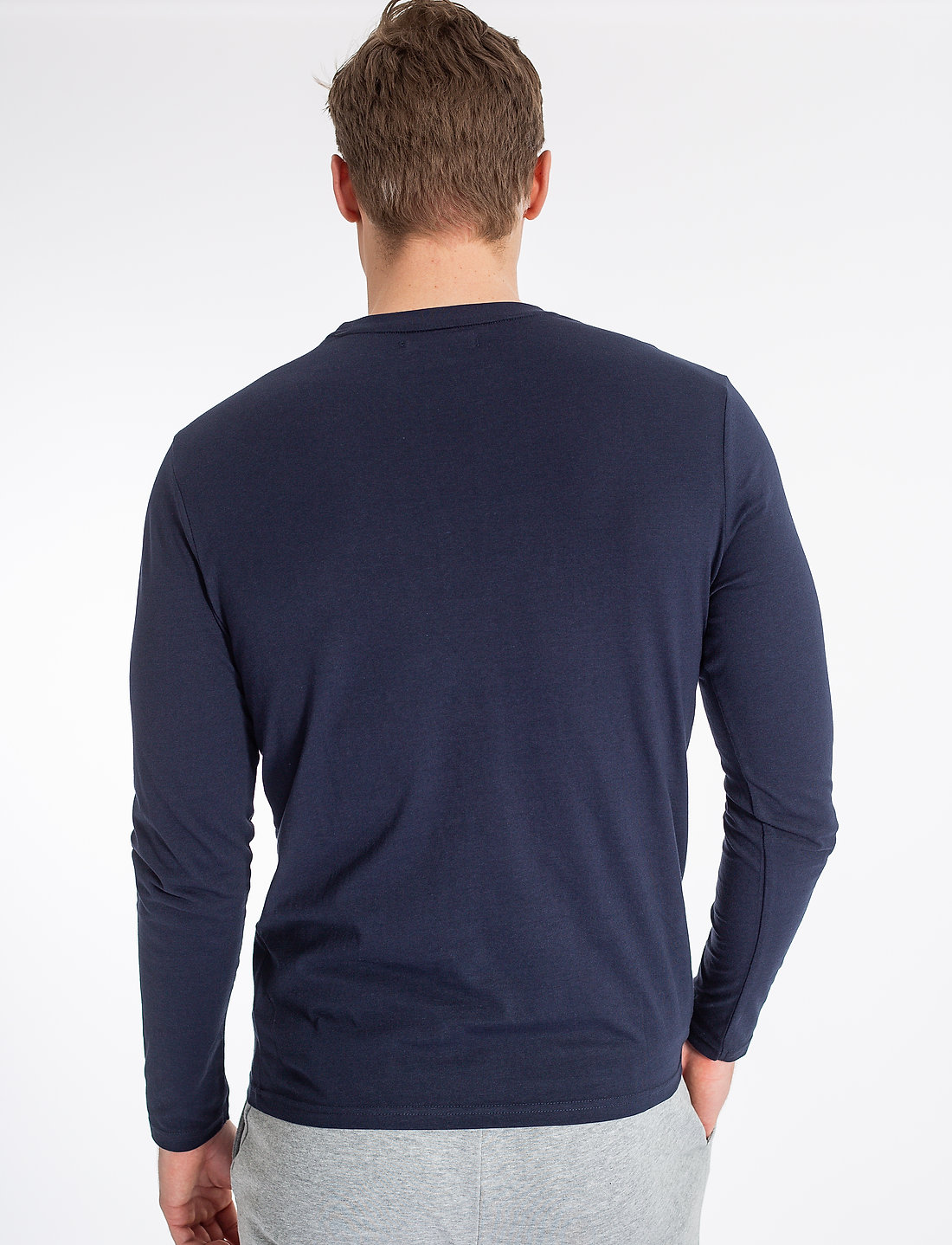 U.S. Polo Assn. - USPA T-Shirt LS Brolin Men - långärmade t-shirts - dark sapphire - 3