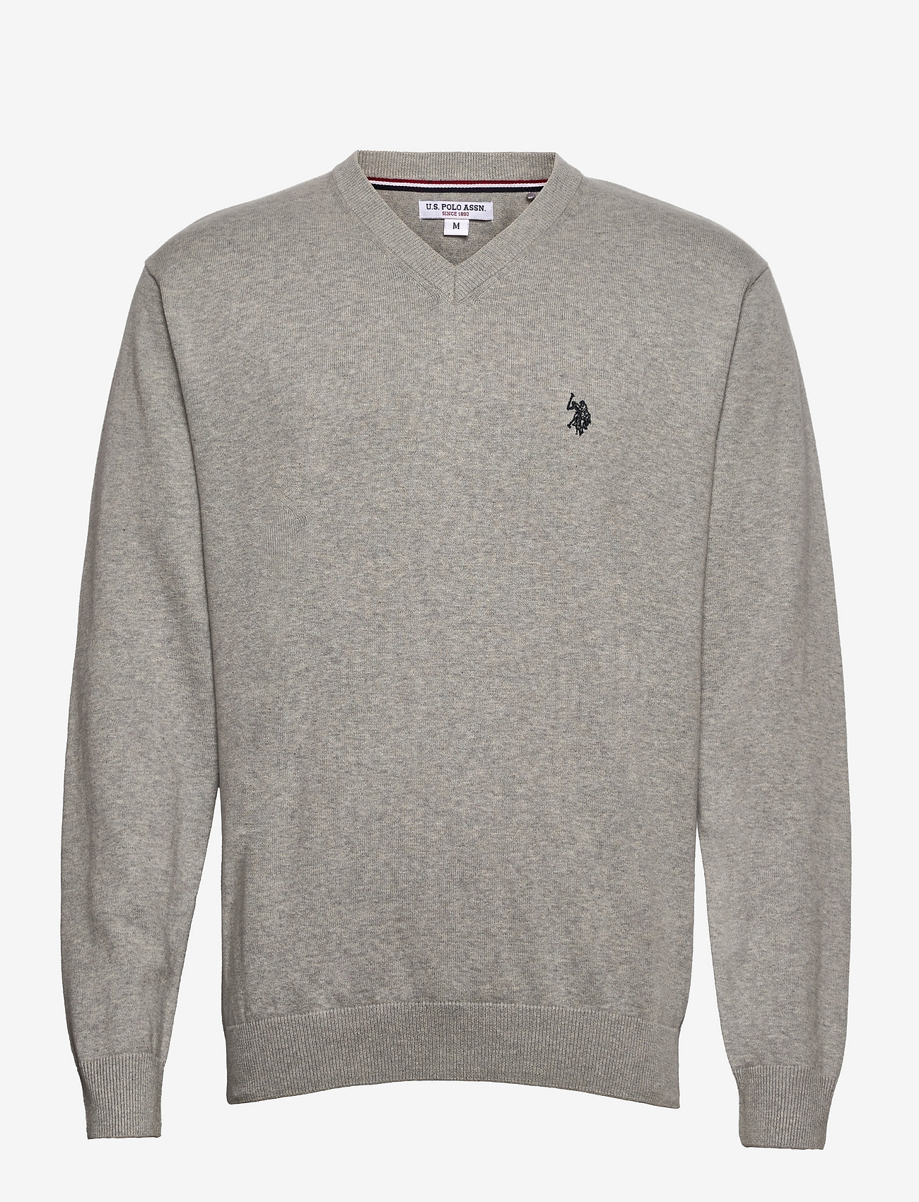 U.S. Polo Assn. - USPA V-Neck Knit Cosmo Men - grey melange - 0