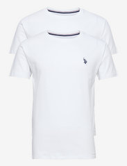 U.S. Polo Assn. - USPA 2 Pack T-Shirt Cloud Men - laagste prijzen - white - 0