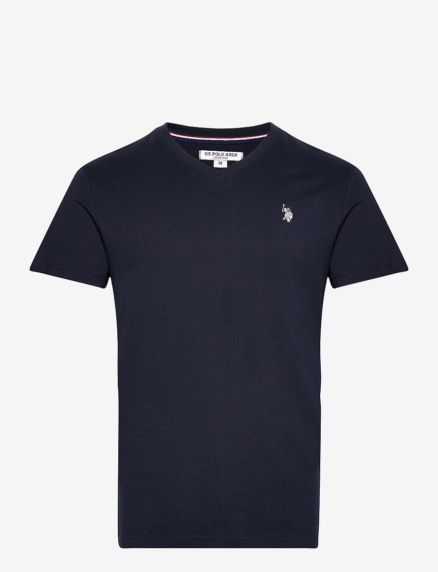 U.S. Polo Assn. - USPA T-Shirt V-Neck Cem Men - t-shirts mit v-ausschnitt - dark sapphire - 0