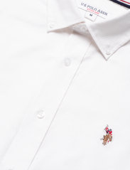 U.S. Polo Assn. - USPA Shirt Flex Calvert Men - basic shirts - white - 3