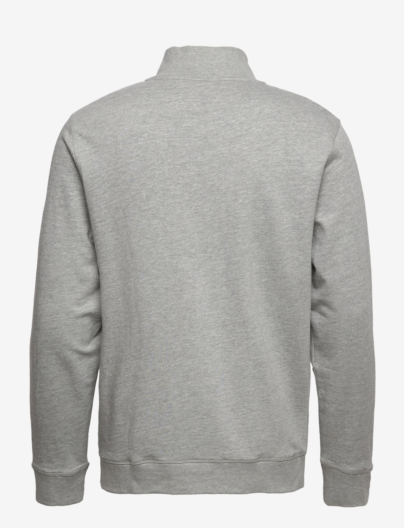 U.S. Polo Assn. - USPA Sweat Collar/Zip Eran Men - sweatshirts - grey melange - 1