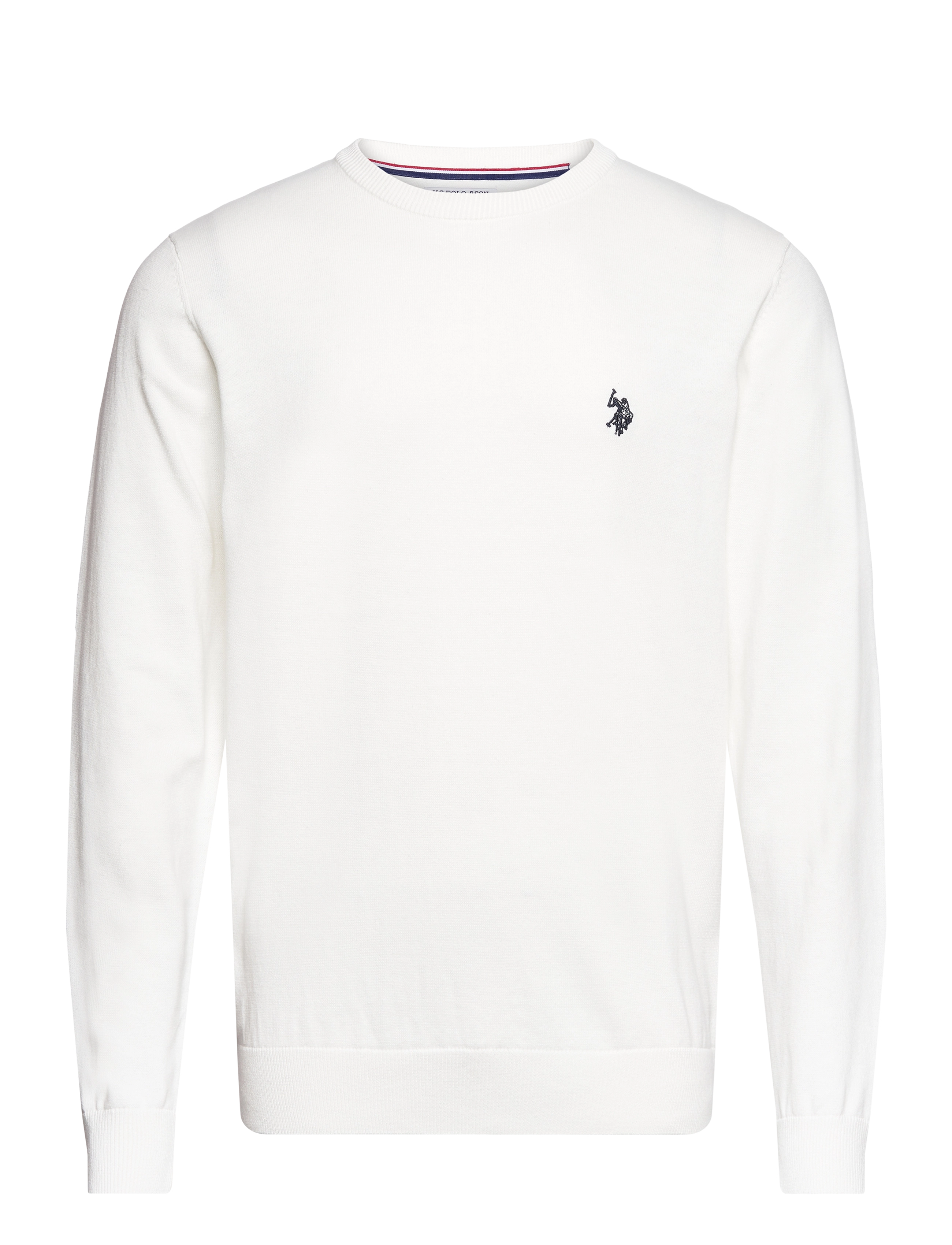 U.S. Polo Assn. Uspa Knit Adair Men, XXL, Knitwear, Weiß - Round Necks, Männerswear