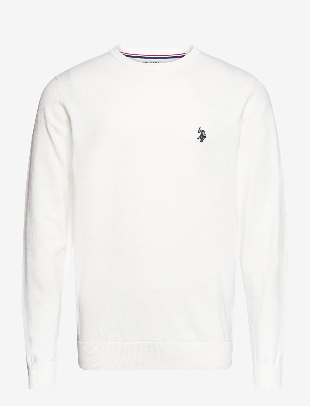 U.S. Polo Assn. - USPA Knit Adair Men - rundhalsad - cloud dancer - 0
