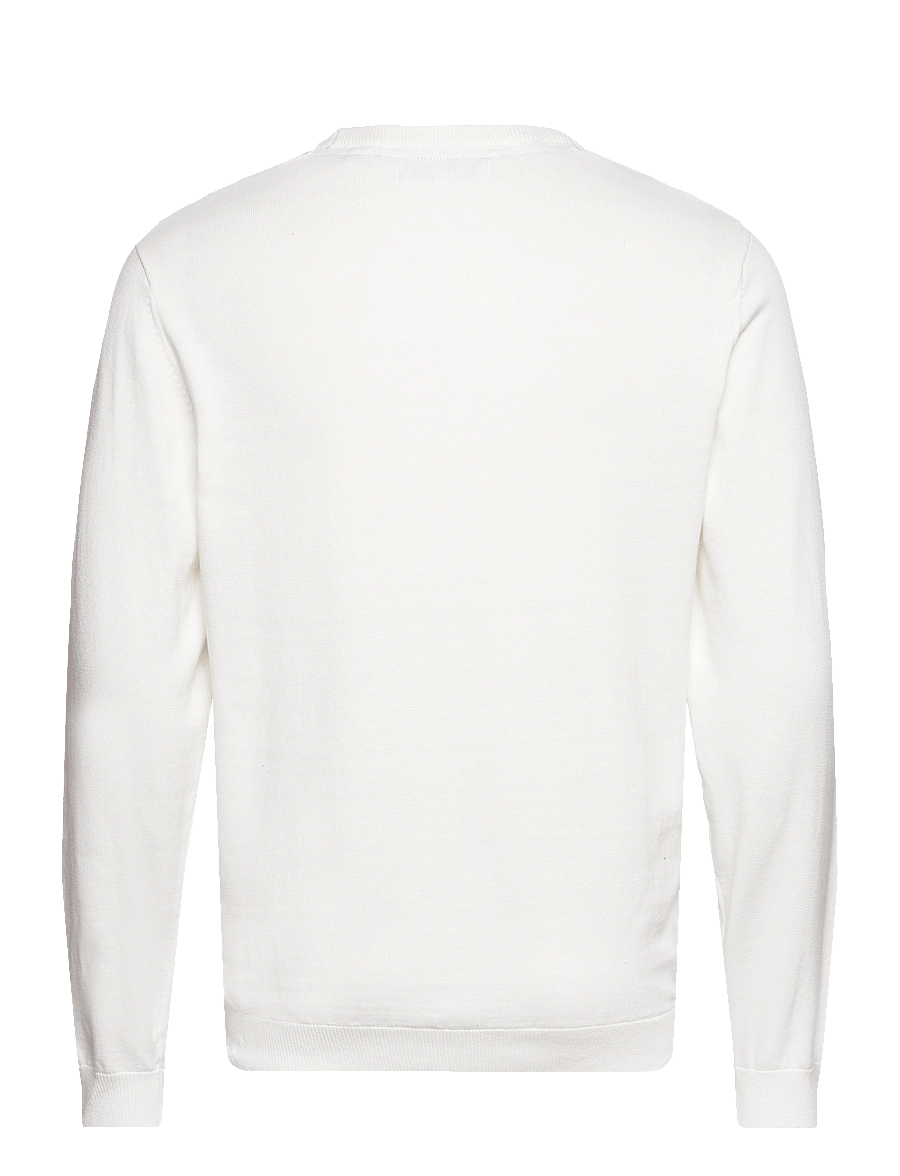 U.S. Polo Assn. - USPA Knit Adair Men - pulls col rond - cloud dancer - 1