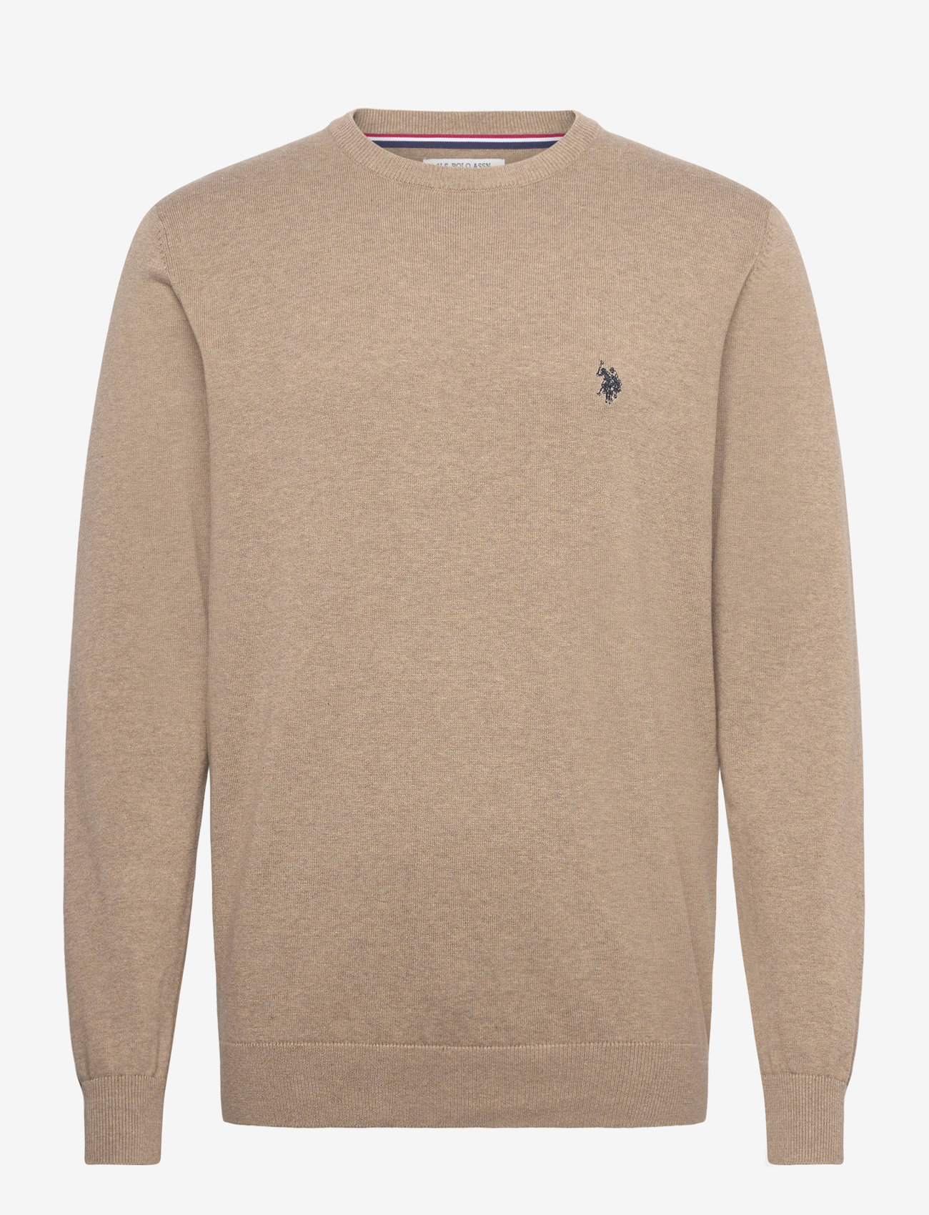 U.S. Polo Assn. - USPA Knit Adair Men - rund hals - crockery melange - 0