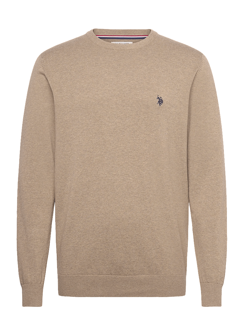U.S. Polo Assn. - USPA Knit Adair Men - rund hals - crockery melange - 0