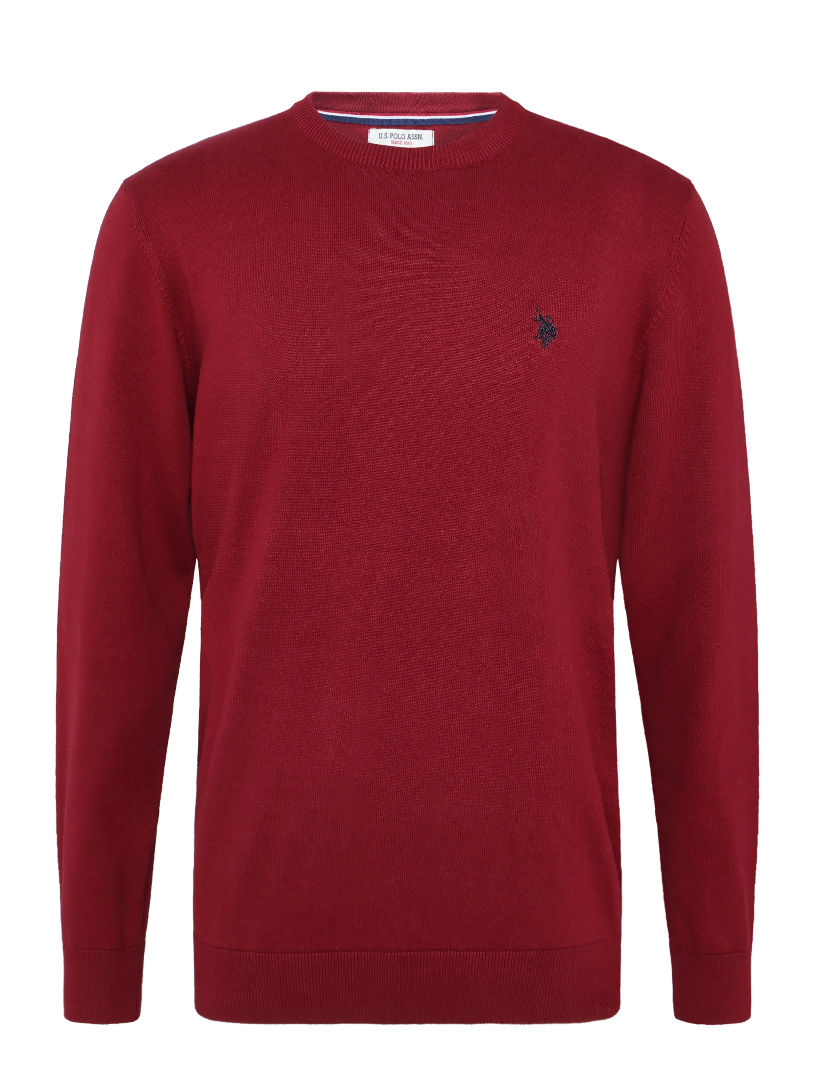 U.S. Polo Assn. USPA Knit Adair Men - U.S. Polo Assn. - TIBETAN RED / burgundy