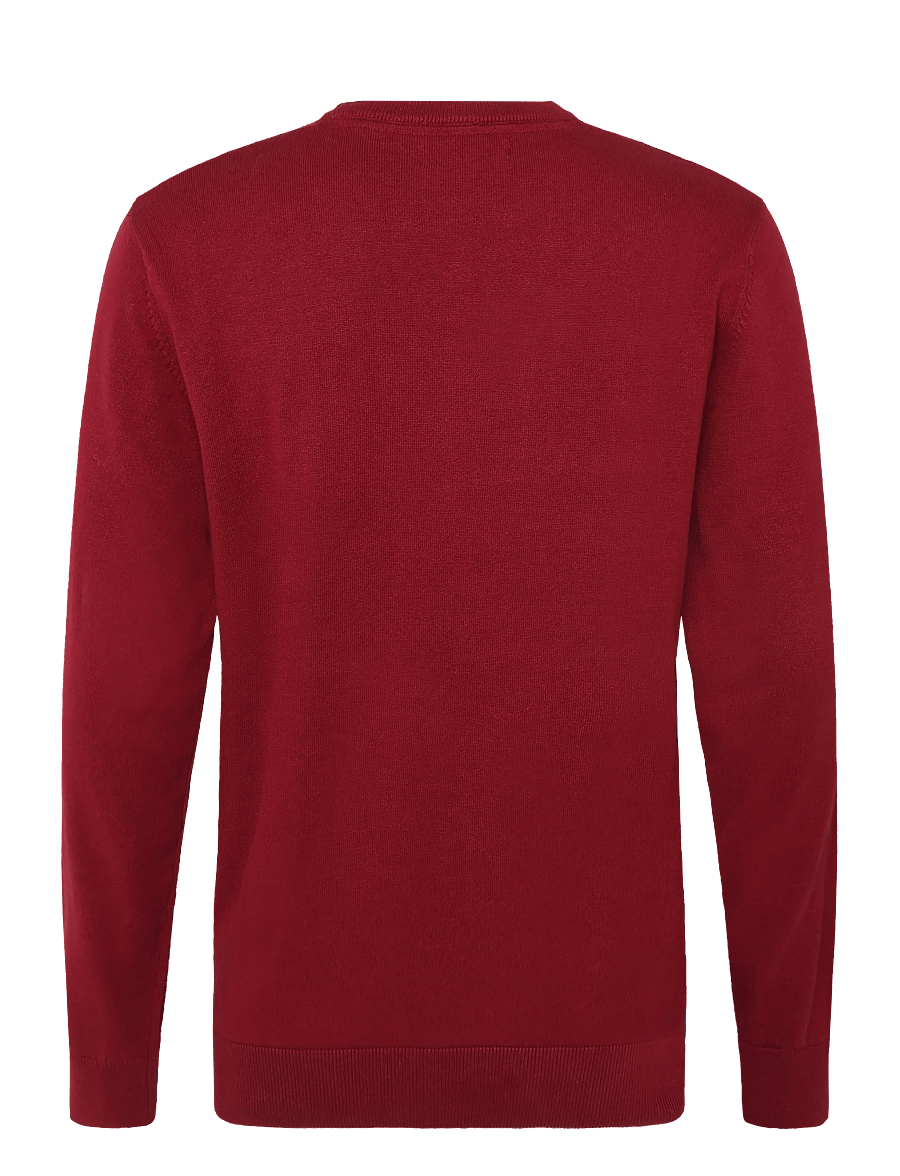 U.S. Polo Assn. - USPA Knit Adair Men - rundhals - tibetan red - 1