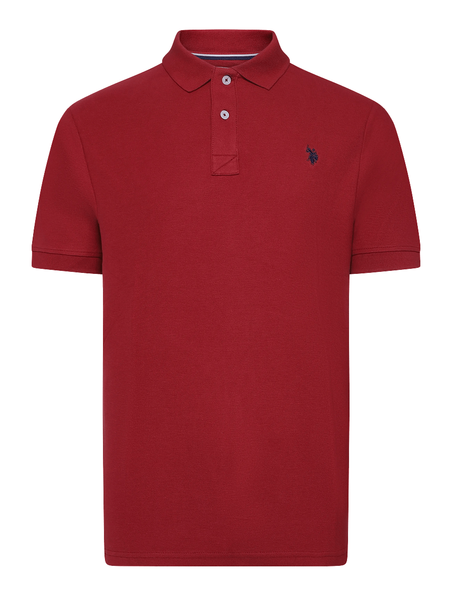 U.S. Polo Assn. - USPA Polo Alfred Men - kortærmede poloer - 19-1934tcx tibetan red - 0