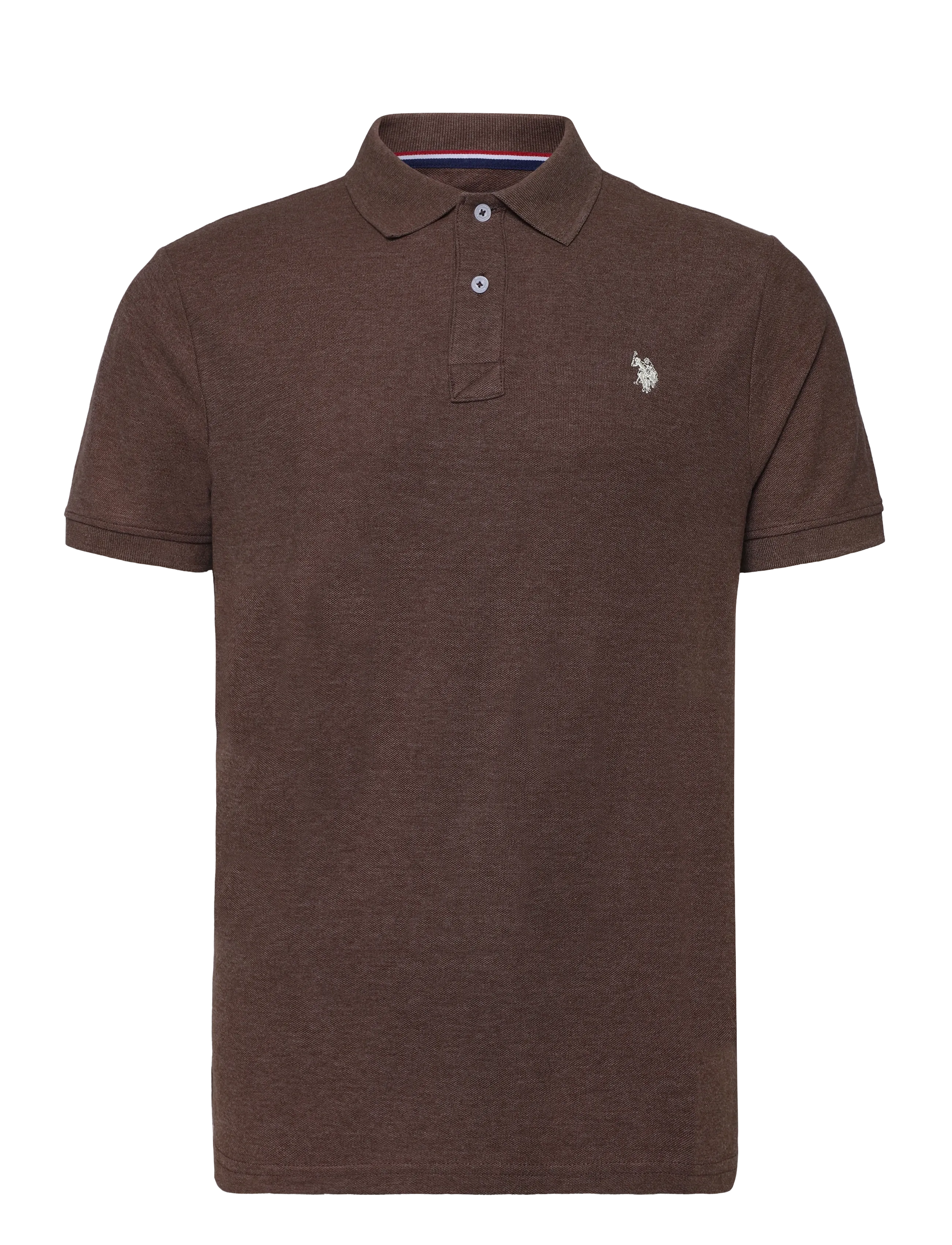 U.S. Polo Assn. USPA Polo Alfred Men - Poloer - 19-1118TCX CHESTNUT MELANGE / brown