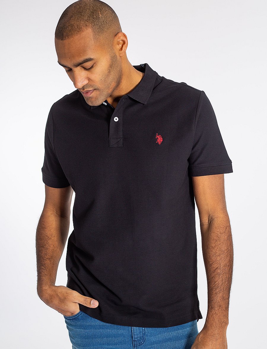 U.S. Polo Assn. - USPA Polo Alfred Men - kurzärmelig - black - 0