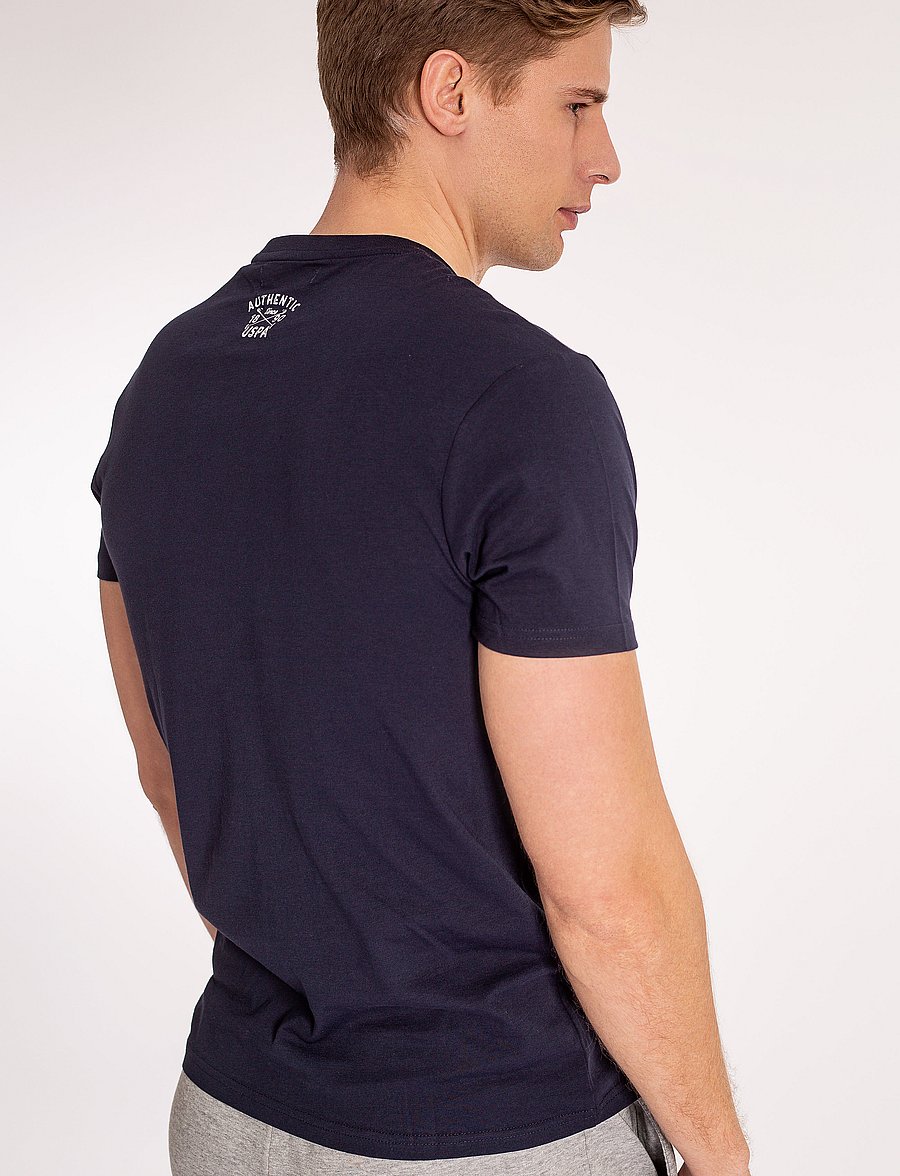 U.S. Polo Assn. - USPA T-Shirt Archibald Men - kurzärmelige t-shirts - dark sapphire - 3