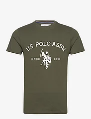 U.S. Polo Assn. - USPA T-Shirt Archibald Men - laveste priser - forest night - 0