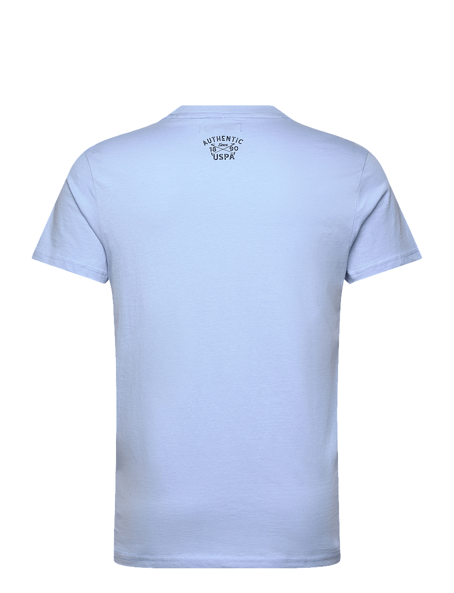 U.S. Polo Assn. - USPA T-Shirt Archibald Men - kurzärmelige t-shirts - placid blue - 2