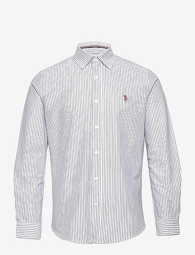 U.S. Polo Assn. USPA Shirt Armin Men - Odzież - DARK SAPPHIRE STRIPE / multi