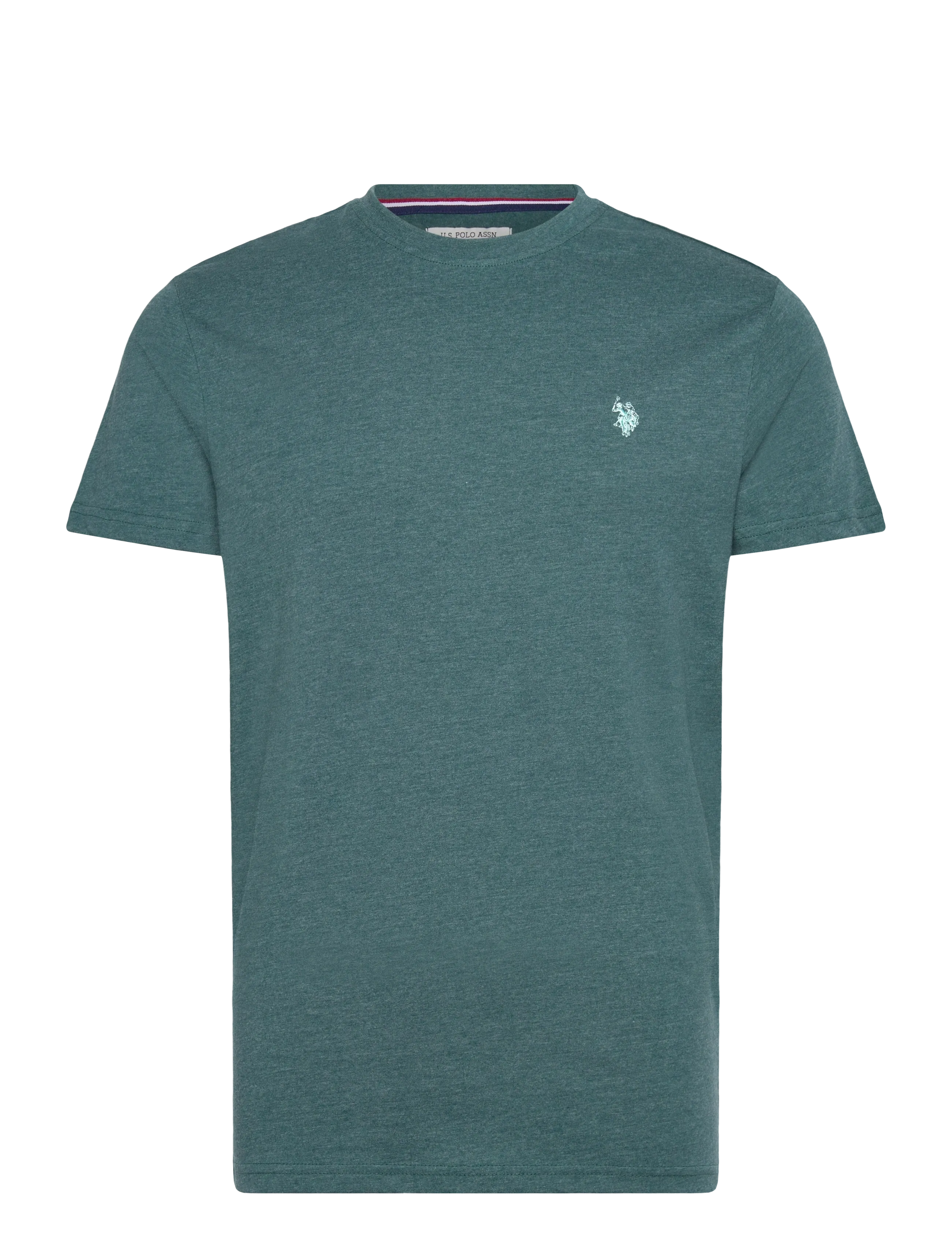 U.S. Polo Assn. USPA T-Shirt Arjun Men - T-paidat - 19-4517TCX MEDITERRANEA MELANG / green