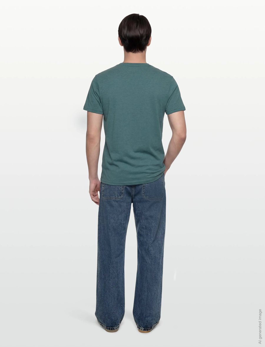 U.S. Polo Assn. - USPA T-Shirt Arjun Men - kurzärmelig - 19-4517tcx mediterranea melang - 4
