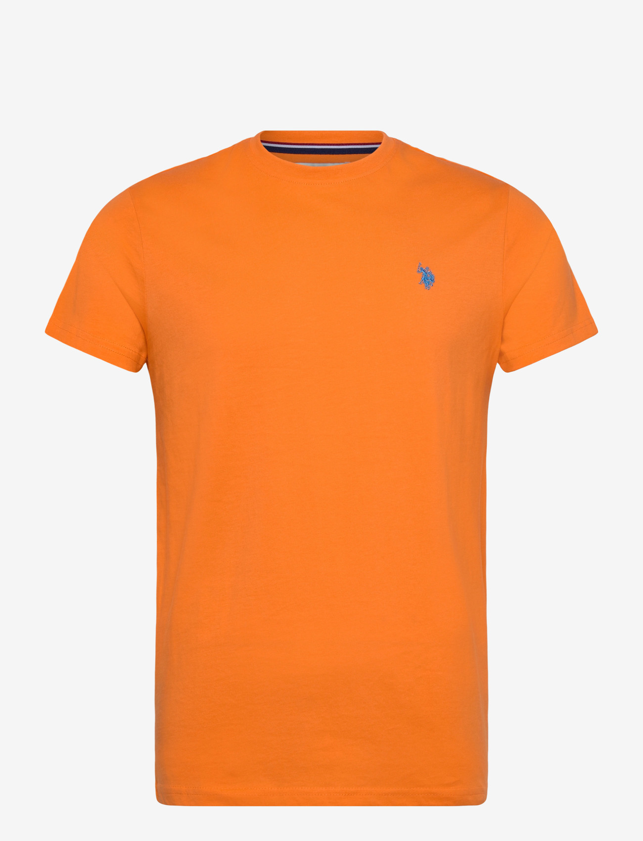 U.S. Polo Assn. - USPA T-Shirt Arjun Men - lühikeste varrukatega t-särgid - 16-1359tcx orange peel - 1