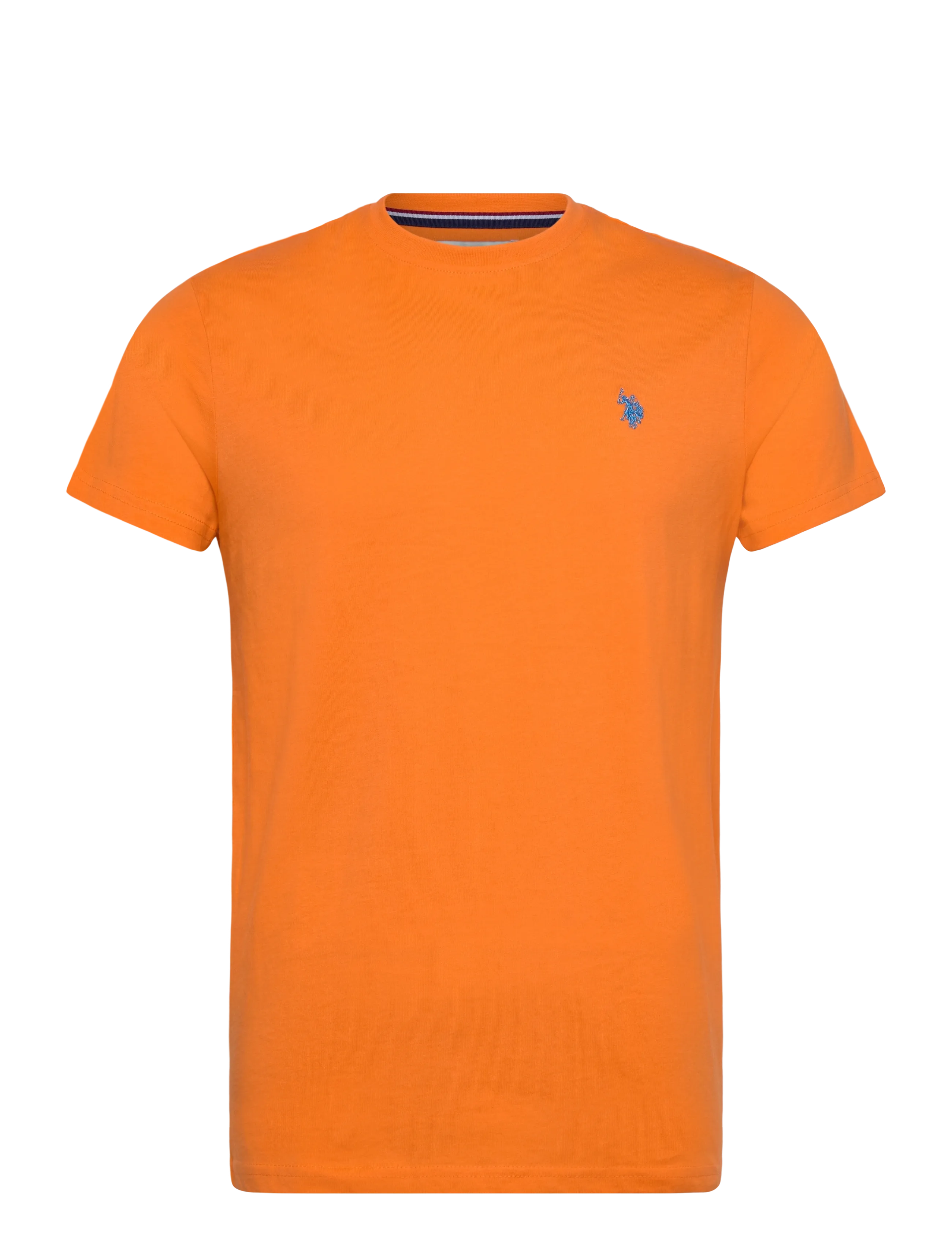 U.S. Polo Assn. USPA T-Shirt Arjun Men - Kurzärmelig - 16-1359TCX ORANGE PEEL / orange