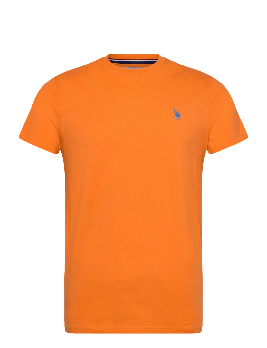 U.S. Polo Assn. - USPA T-Shirt Arjun Men - kurzärmelig - 16-1359tcx orange peel - 1