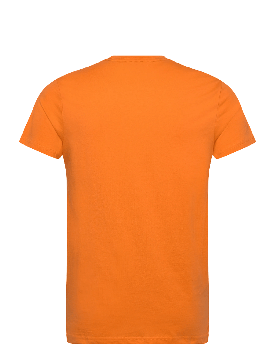 U.S. Polo Assn. - USPA T-Shirt Arjun Men - kurzärmelig - 16-1359tcx orange peel - 2