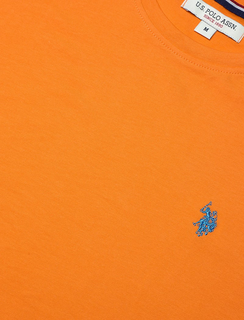 U.S. Polo Assn. - USPA T-Shirt Arjun Men - kurzärmelig - 16-1359tcx orange peel - 5