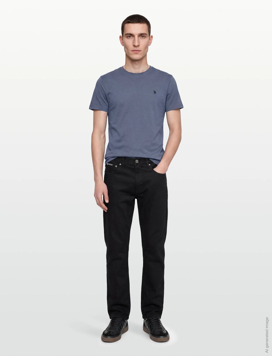 U.S. Polo Assn. - USPA T-Shirt Arjun Men - kurzärmelig - 18-3918tcx china blue - 0