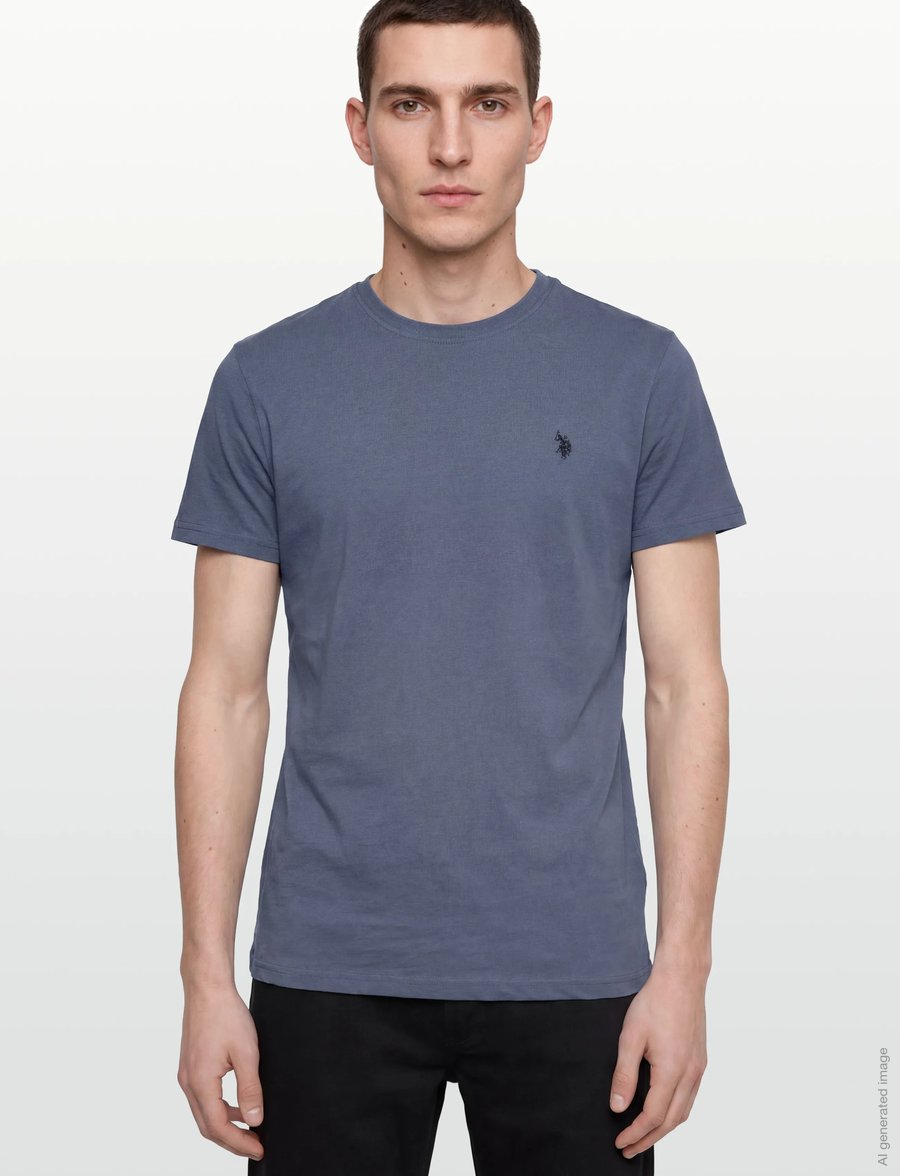 U.S. Polo Assn. - USPA T-Shirt Arjun Men - kurzärmelig - 18-3918tcx china blue - 3