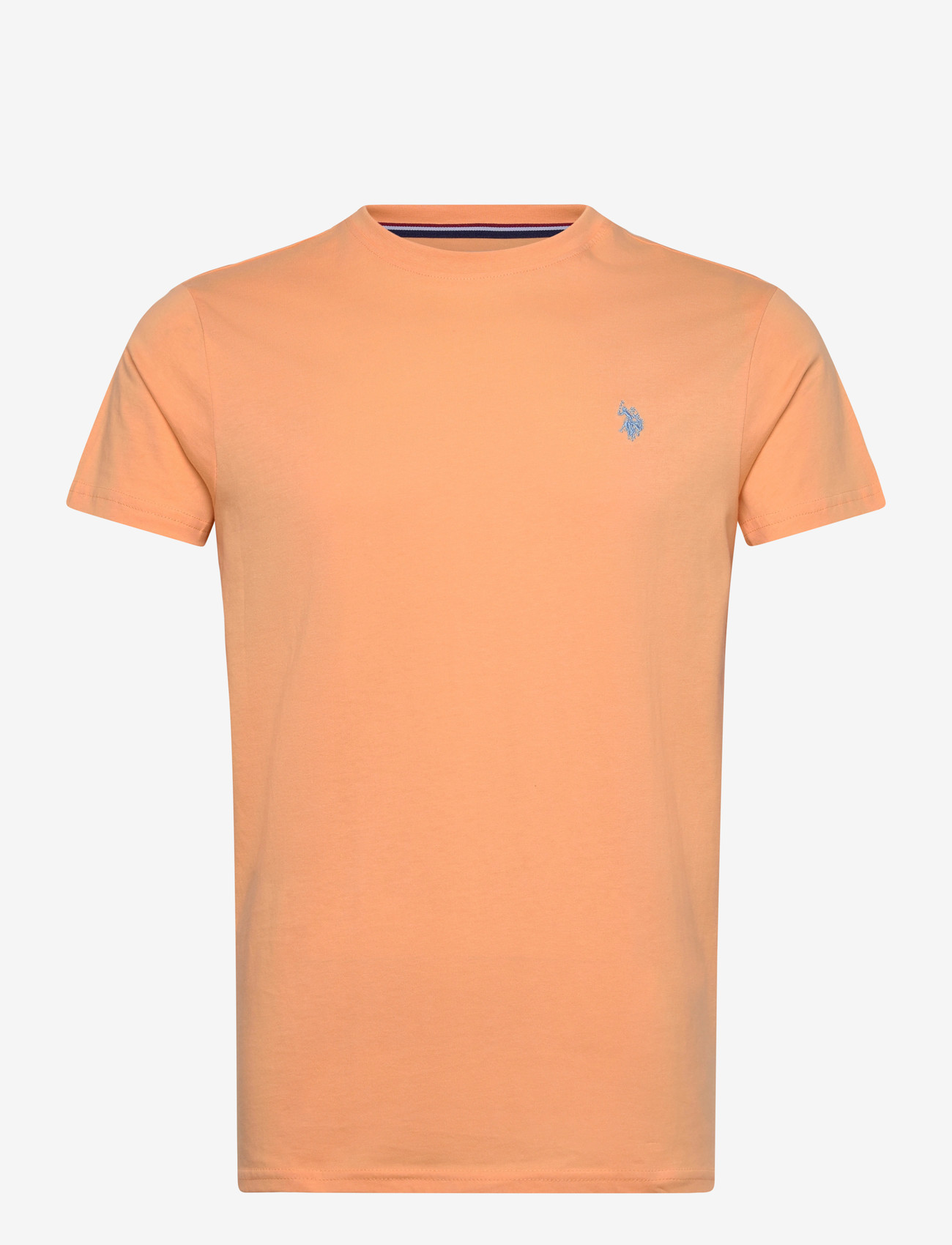 U.S. Polo Assn. - USPA T-Shirt Arjun Men - lühikeste varrukatega t-särgid - 14-1231tcx peach cobbler - 1