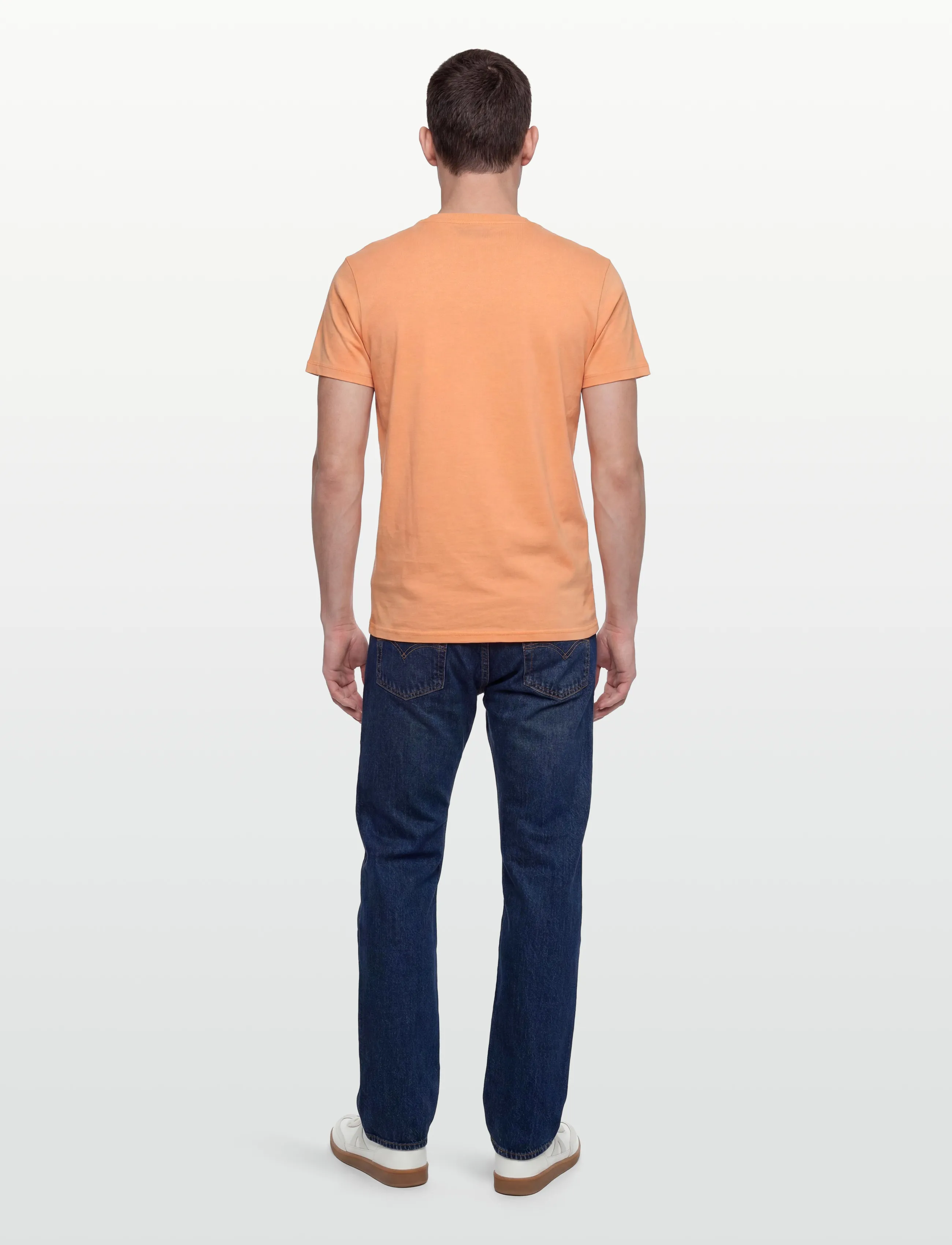 U.S. Polo Assn. - USPA T-Shirt Arjun Men - short-sleeved t-shirts - 14-1231tcx peach cobbler - 4