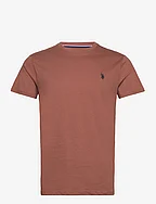 USPA T-Shirt Arjun Men - CAROB BROWN