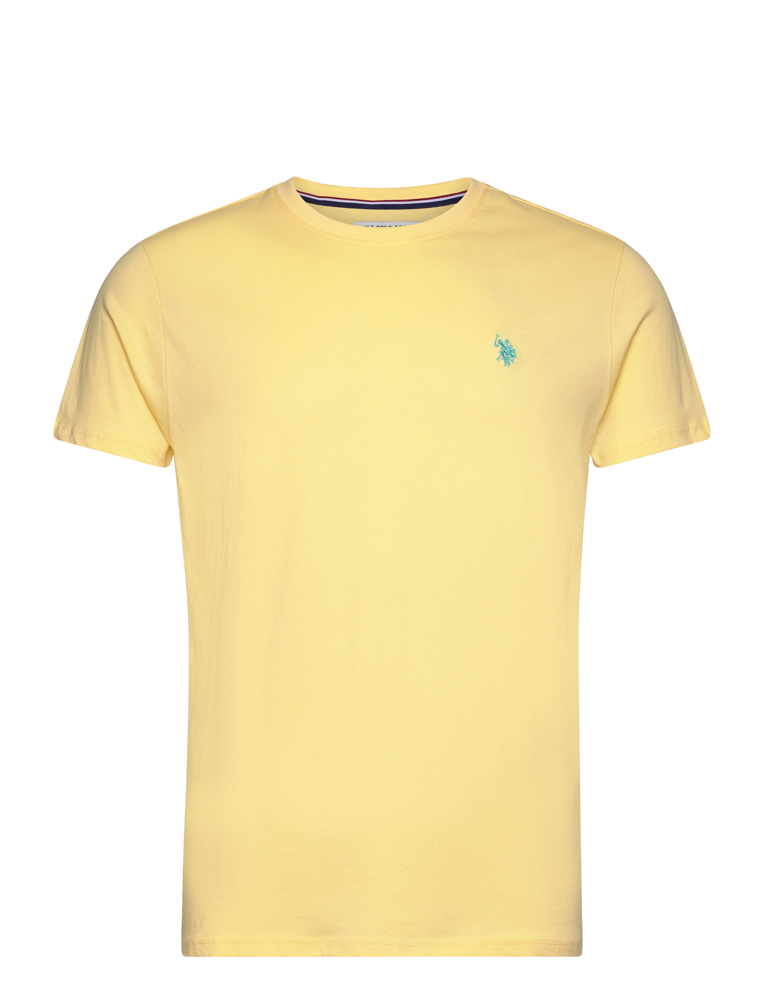 U.S. Polo Assn. USPA T-Shirt Arjun Men - Basic T-Shirts - PALE BANANA / yellow