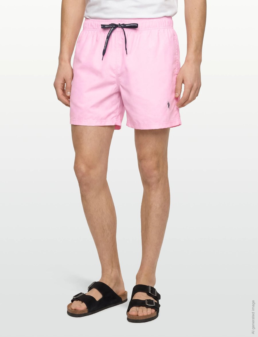 U.S. Polo Assn. - USPA Swimshorts Aza Men - badehose - prism pink - 3