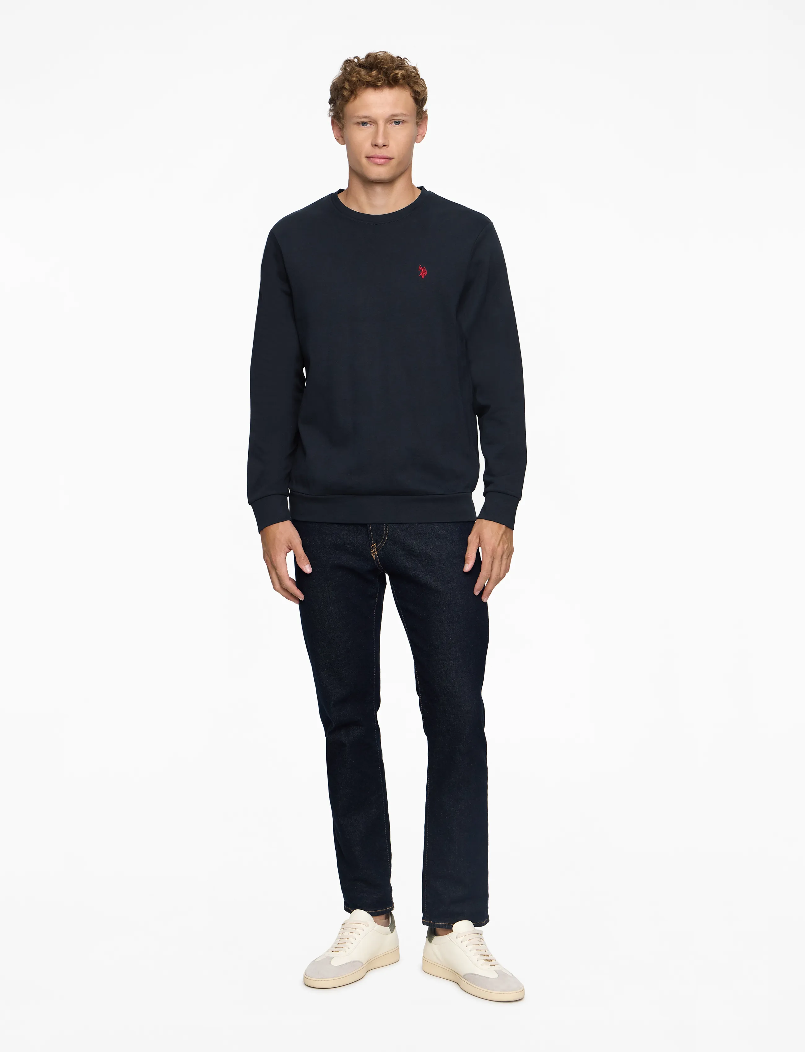 U.S. Polo Assn. - USPA Sweat O Neck Adler Men - laveste priser - dark sapphire - 2