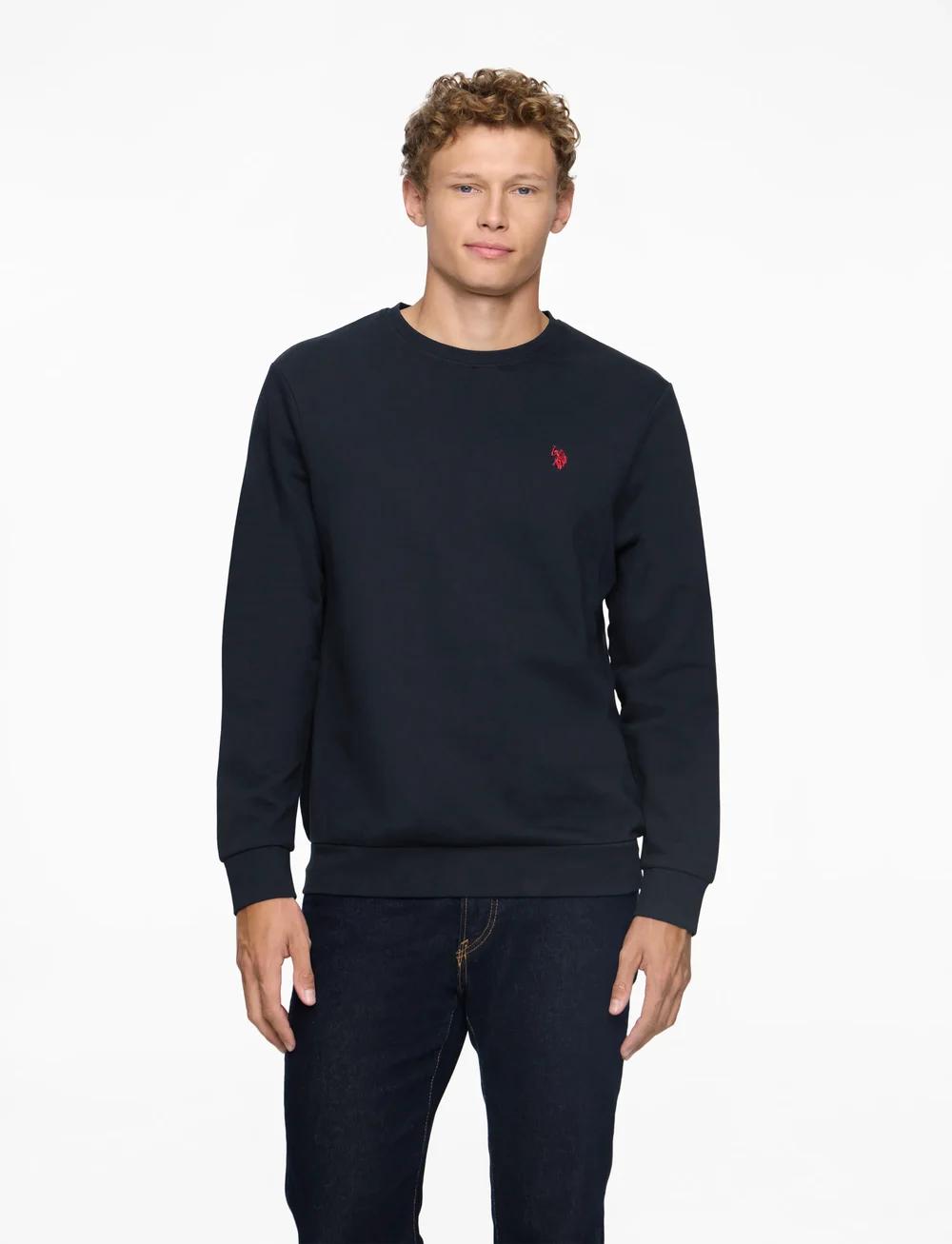 U.S. Polo Assn. - USPA Sweat O Neck Adler Men - kollektioner - dark sapphire - 0