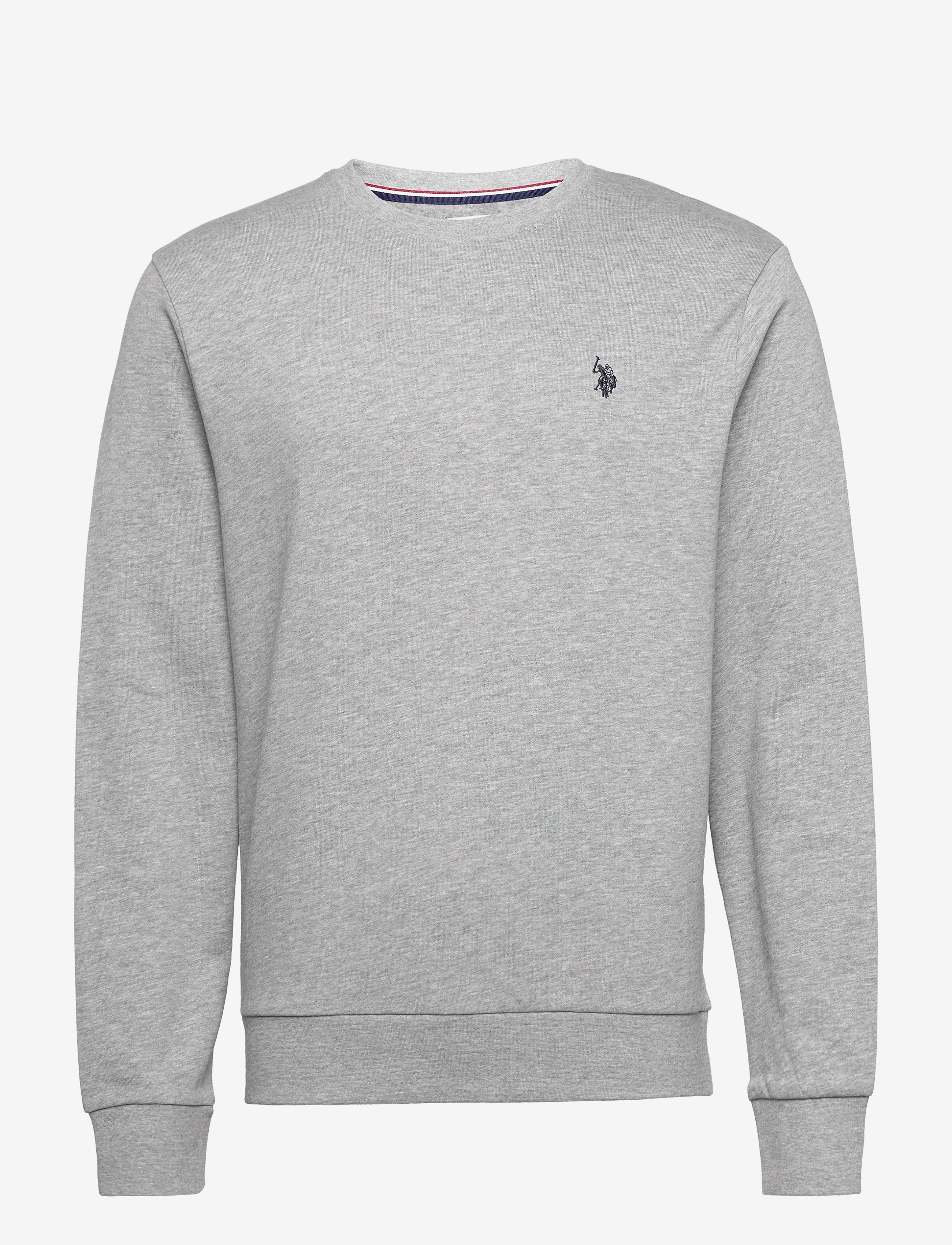 U.S. Polo Assn. USPA Sweat O Neck Adler Men - Clothing - GREY MELANGE / grey