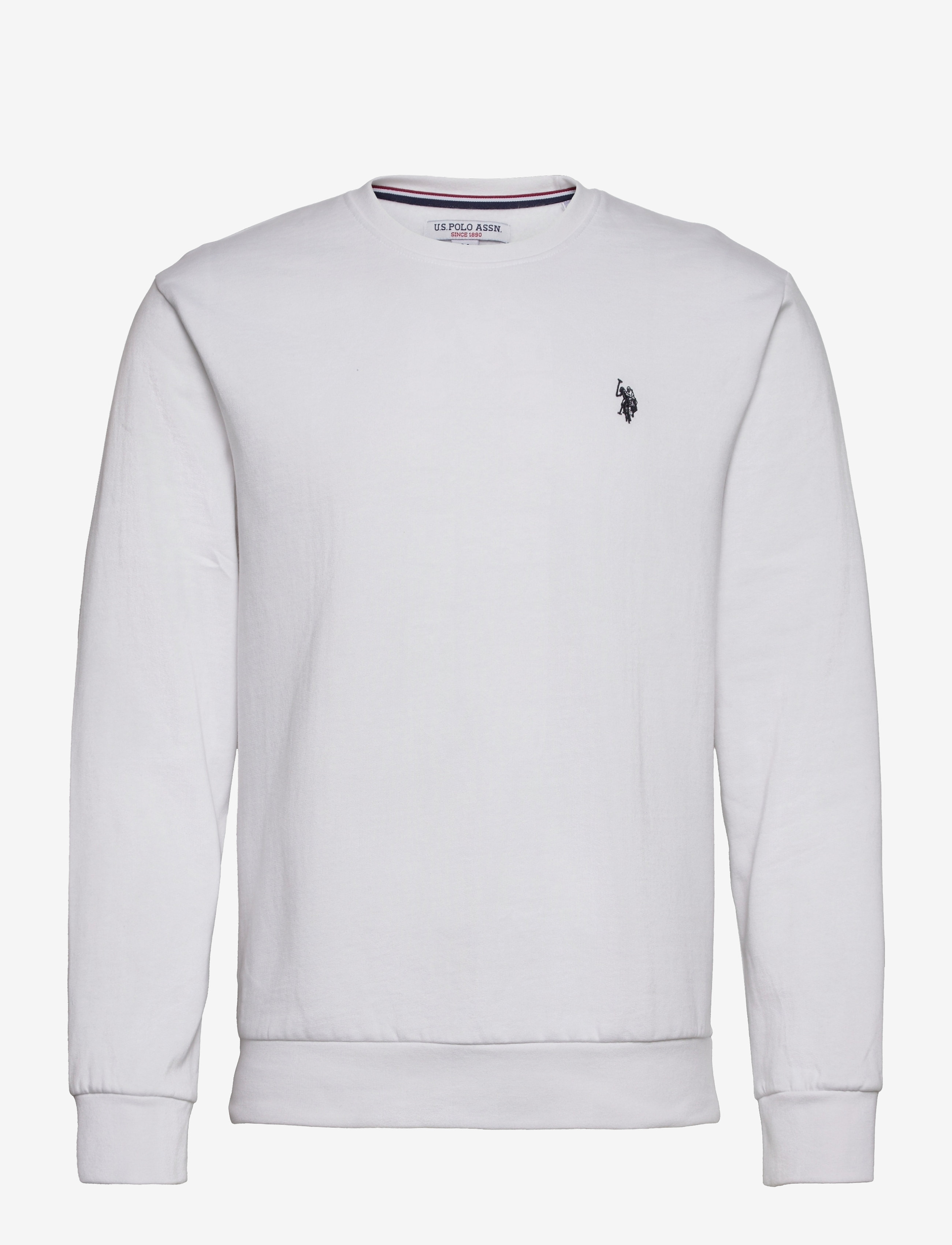 U.S. Polo Assn. USPA Sweat O Neck Adler Men - Sweatshirts & huvtröjor - WHITE / white