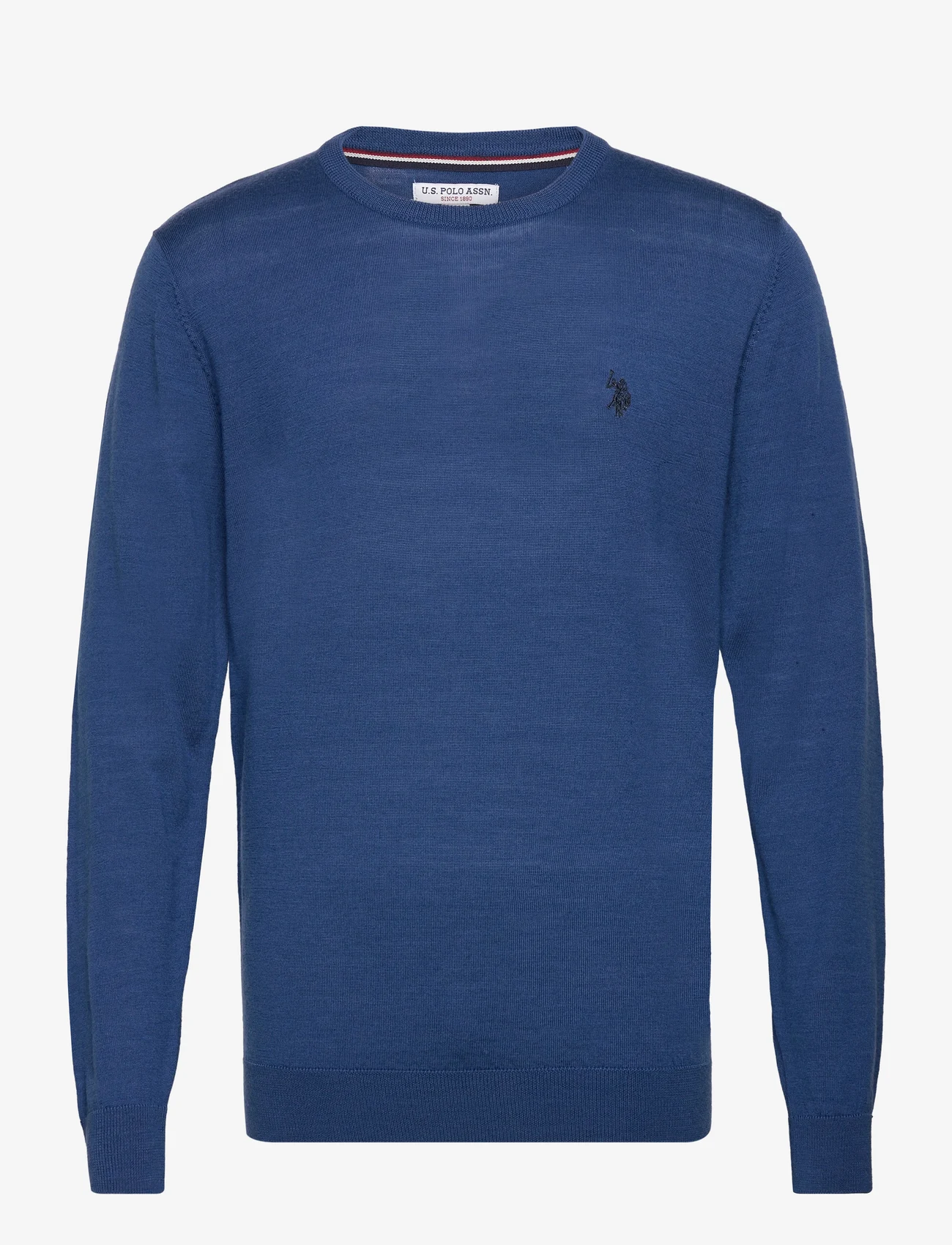 U.S. Polo Assn. - USPA Knit Areli Men - knitted round necks - blue melange - 0