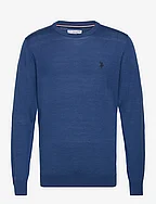 USPA Knit Areli Men - BLUE MELANGE