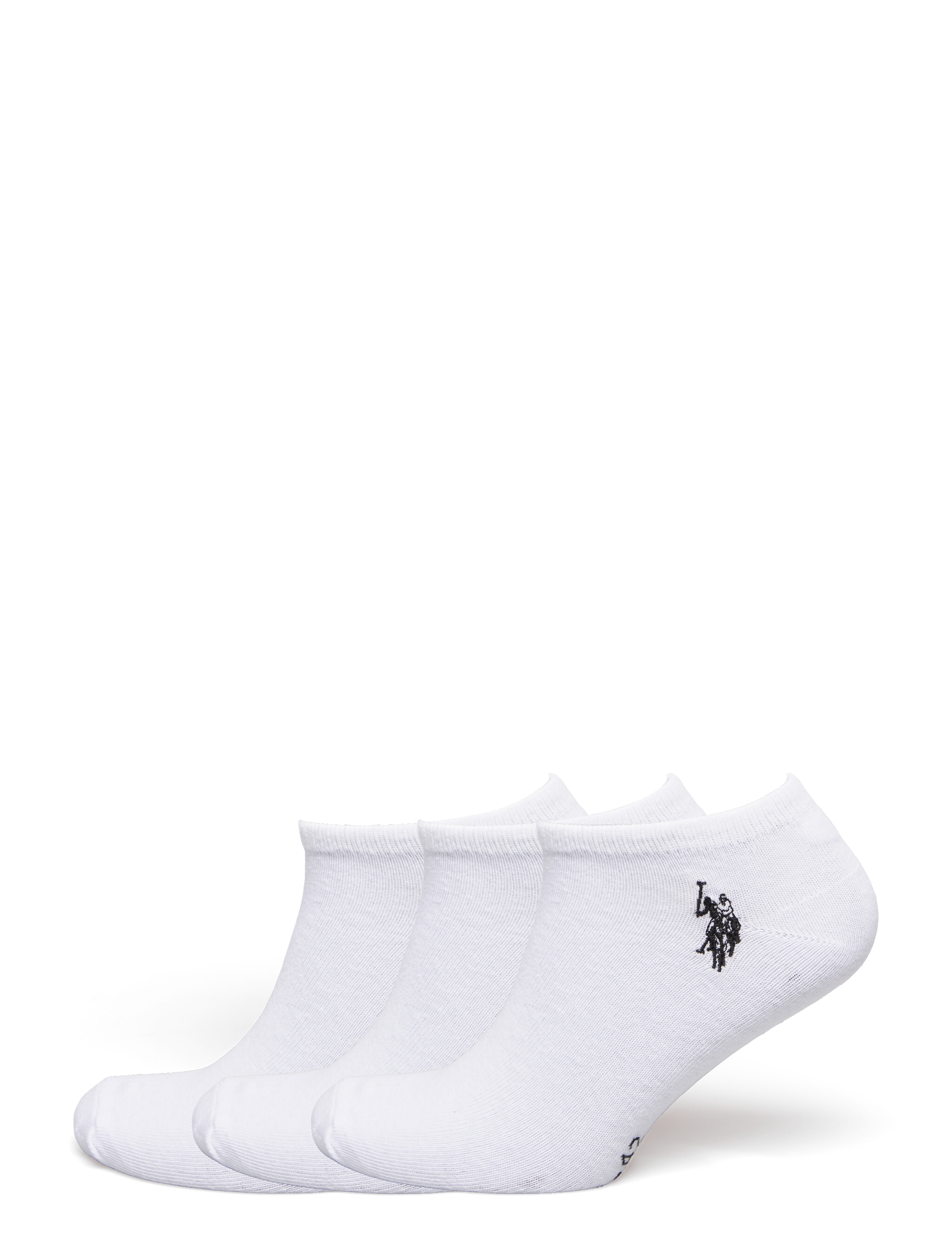 U.S. Polo Assn. Uspa Socks 3 Pak Ariz Men, 43/46, Socks, Weiß - Ankle Männerswear