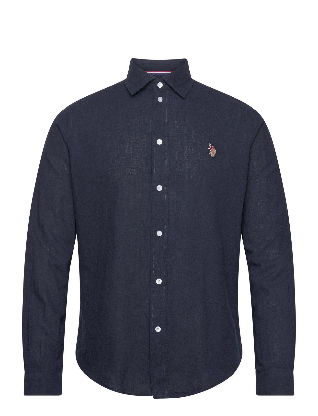 U.S. Polo Assn. - USPA Shirt Bolt Men - hørskjorter - dark sapphire - 0