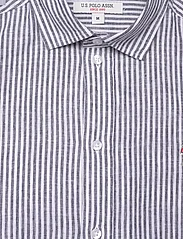 U.S. Polo Assn. - USPA Shirt Bolt Men - pellavakauluspaidat - dark sapphire stripe - 2