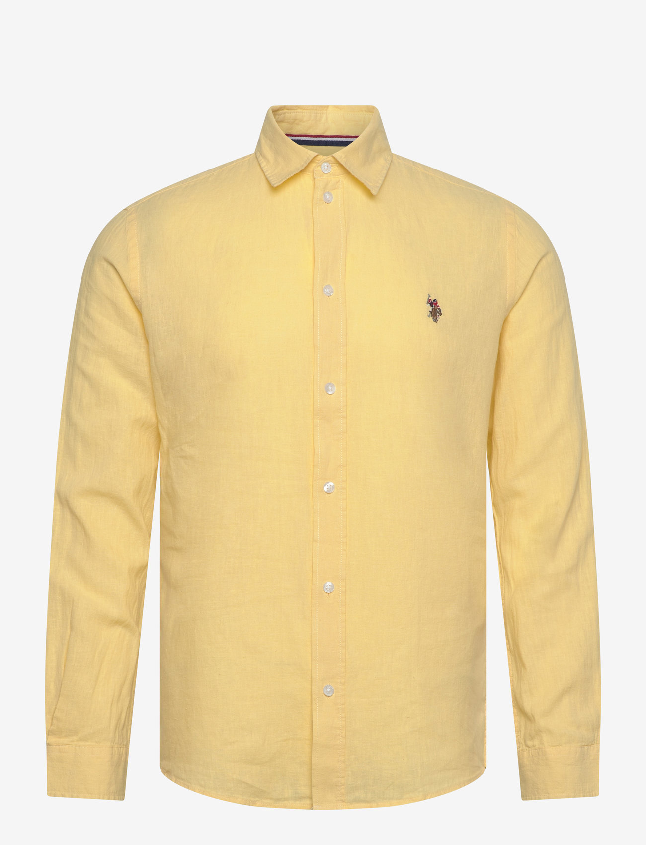 U.S. Polo Assn. - USPA Shirt Bolt Men - linneskjortor - pale banana - 0