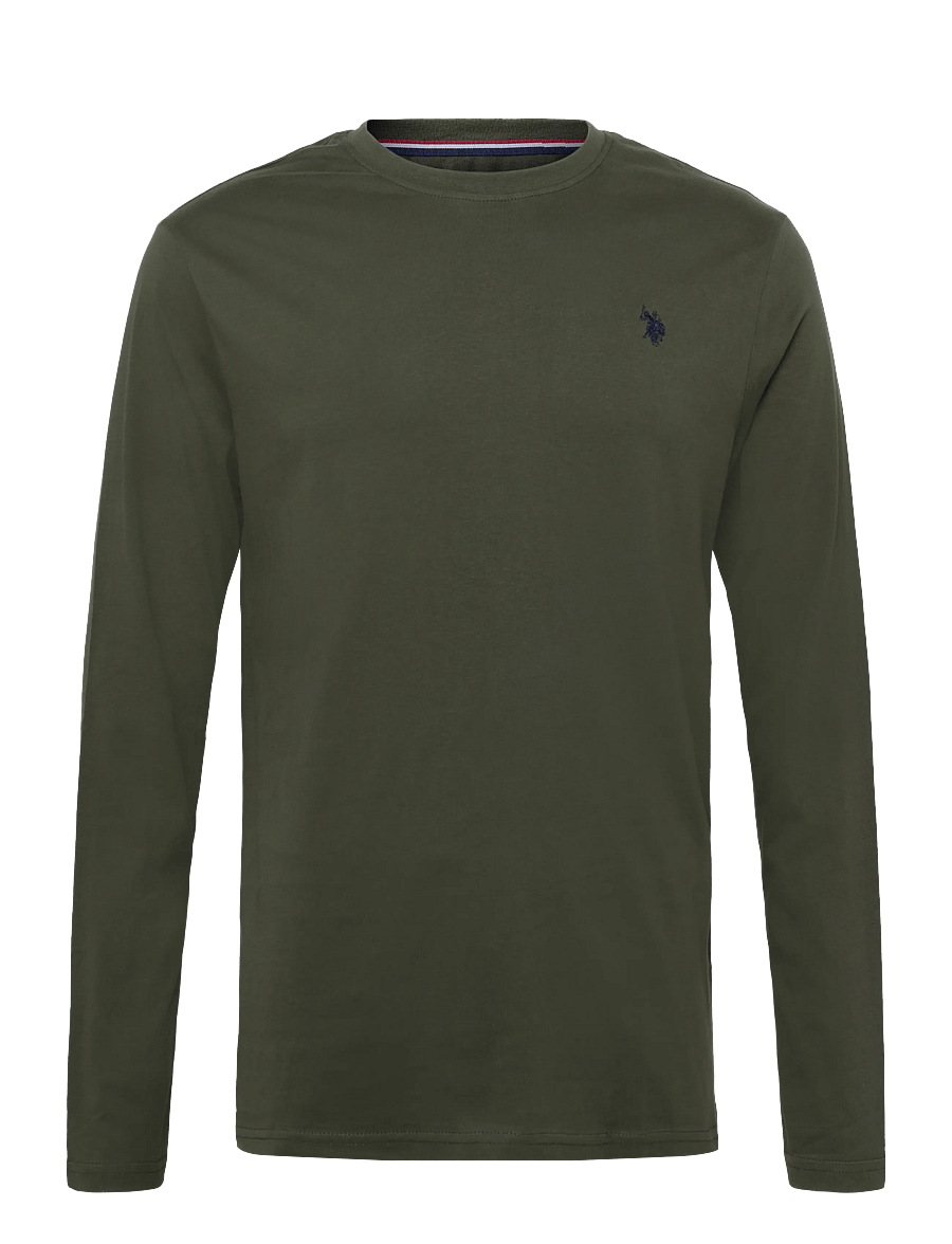 U.S. Polo Assn. - USPA T-Shirt LS Brolin Men - langärmelige t-shirts - 19-0414tcx forest night - 0