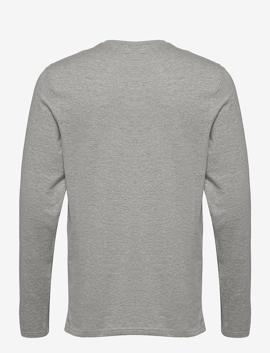 U.S. Polo Assn. - USPA T-Shirt LS Brolin Men - langärmelige t-shirts - grey melange - 1